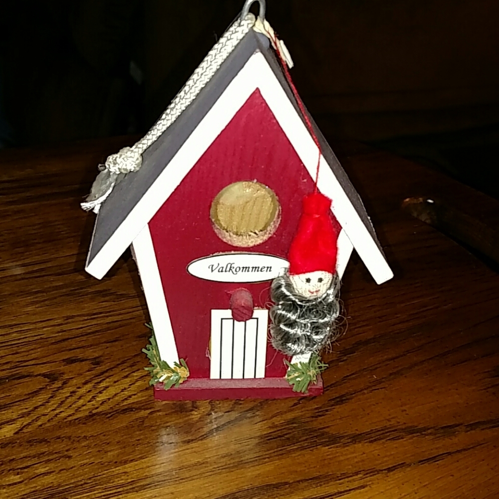 New swedish wooden decoration